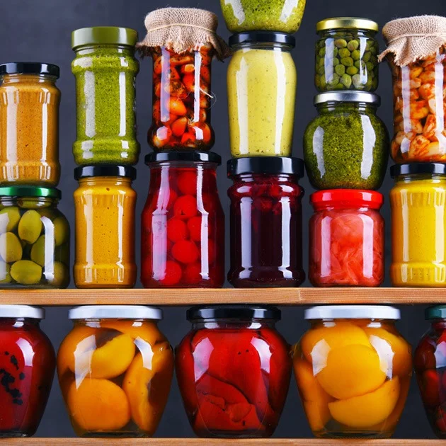 Mermeladas y prep. frutas